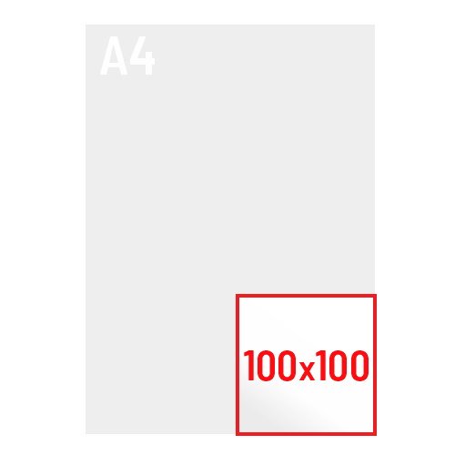 Letak Kvadrat (100x100 mm)