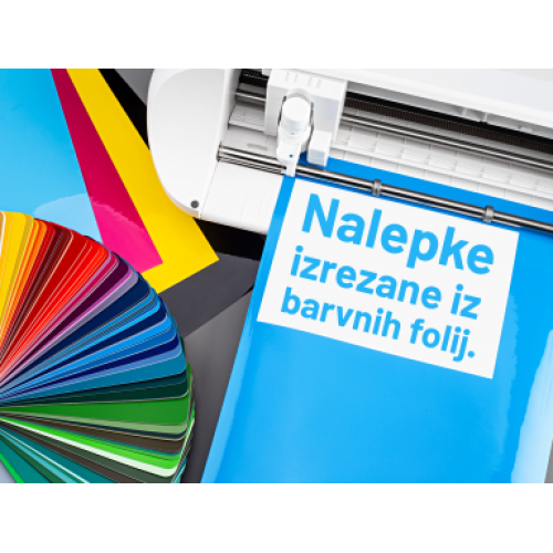 Samolepilne folije za table - izrez enobarvnih folij