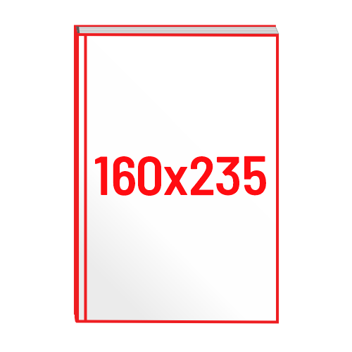 Knjiga 160x235 mm