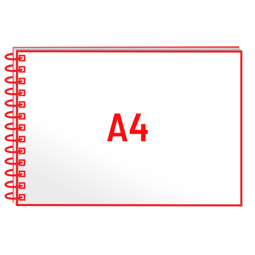 Zbornik / Brošura A4 - ležeča (297x210 mm)