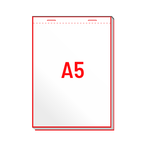 Samokopirni Blok A5 (148x210 mm) - perforiran in spet