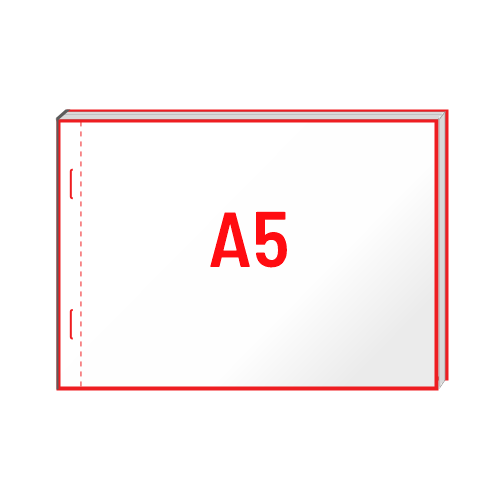 Samokopirni Blok A5 - ležeč (148x210 mm) - perforiran in spet