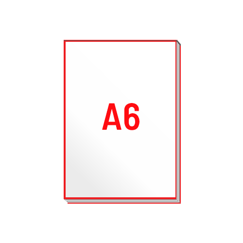Samokopirni Blok A6 (105x148 mm) - lepljen