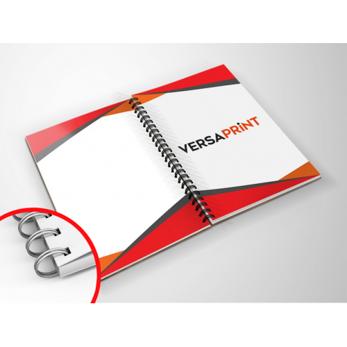 Spiralna vezava - mehka platnica